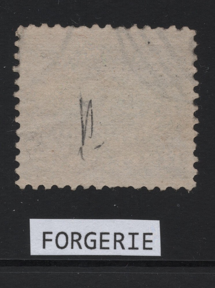 #10 New-Brunswick Canada used FORGERIE