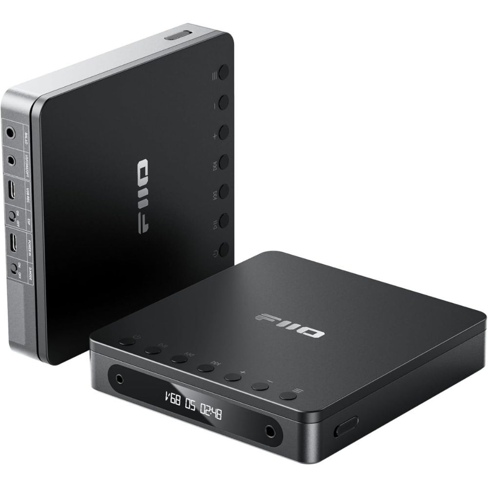 FiiO DM13 Portable Stereo CD Player with Bluetooth (Black)
