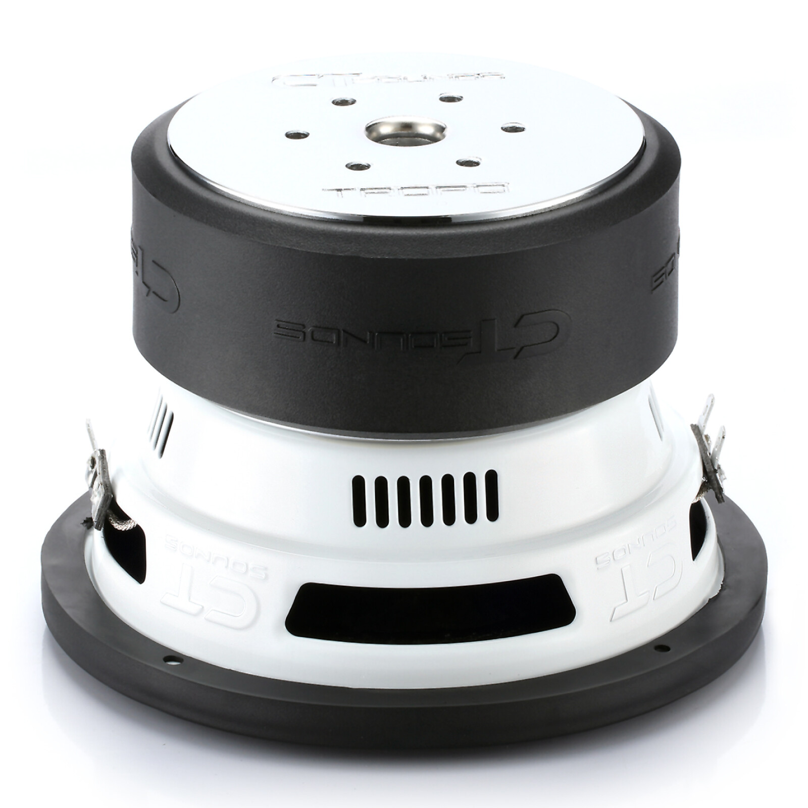 CT Sounds TROPO-6.5-D4 400 Watt Max Power 6.5 Inch Car Subwoofer - Dual 4 Ohm