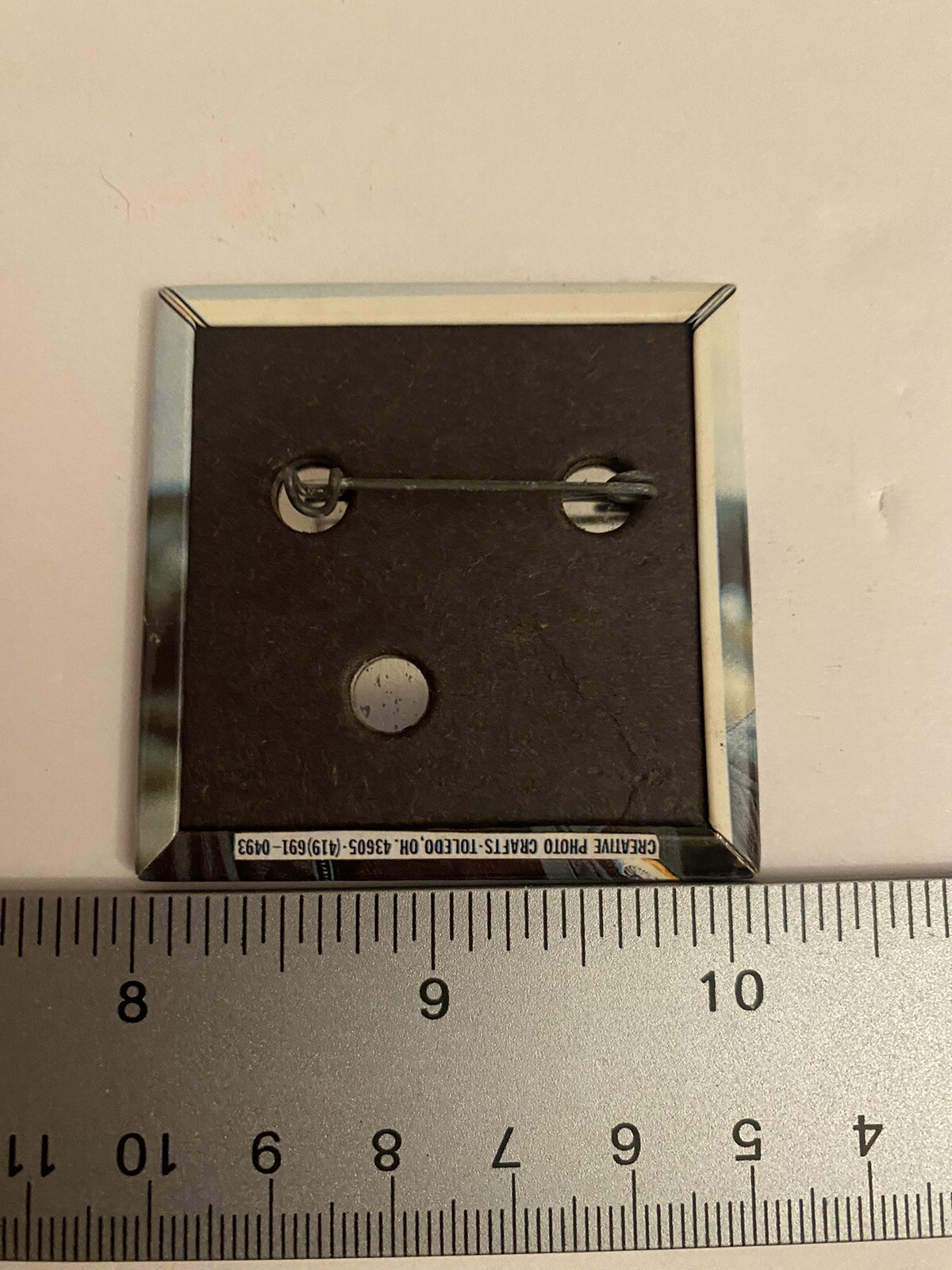 George H.W. Bush Photo Political Pin Back Button P12