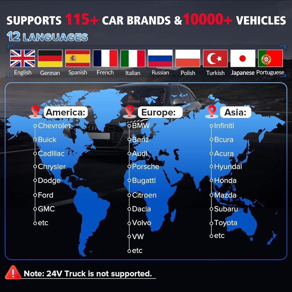 Kingbolen Ediag Bidirectional All System Scanner Car Diagnostic Tool Key Coding