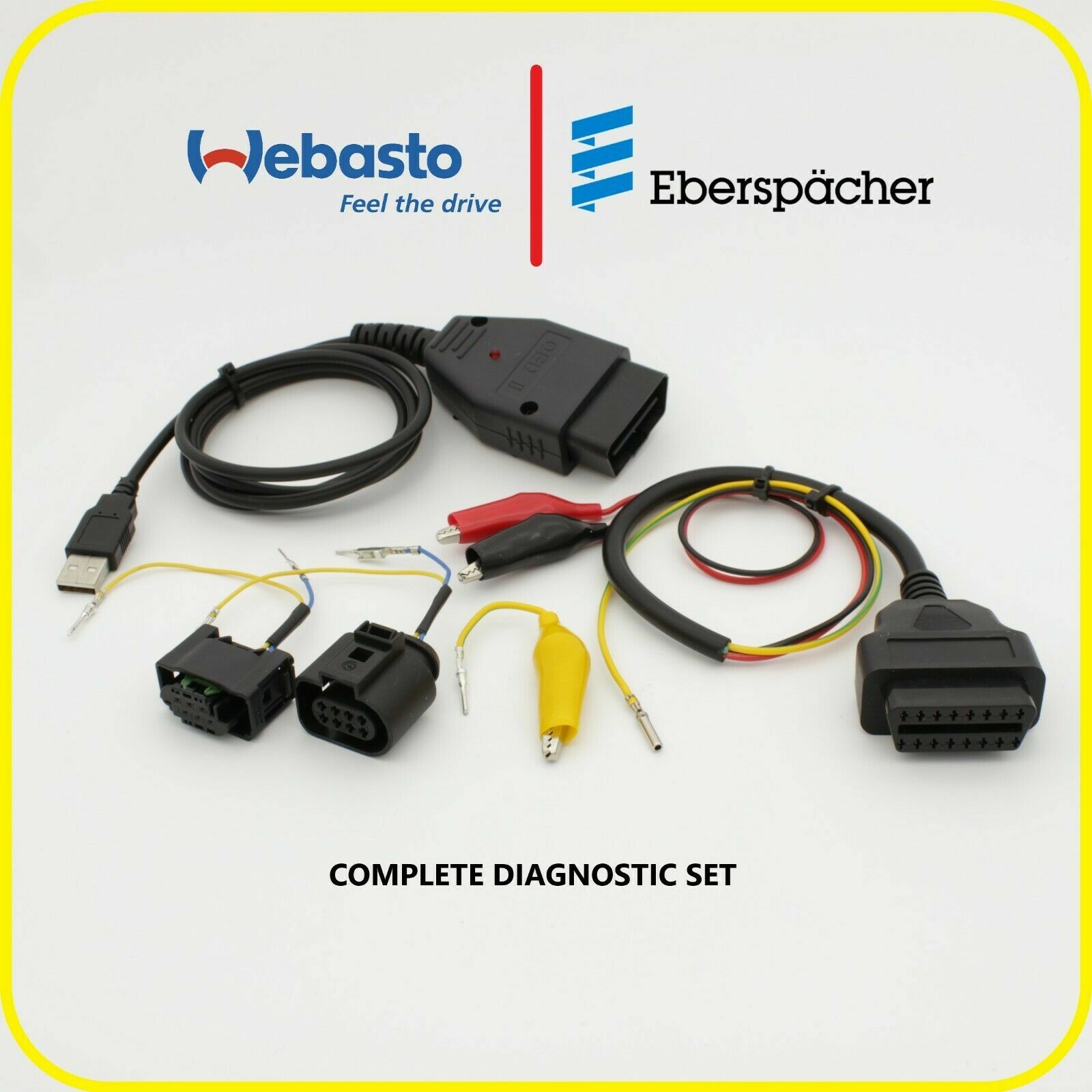 New USB diagnostic tool interface for Webasto thermal test auxiliary heater