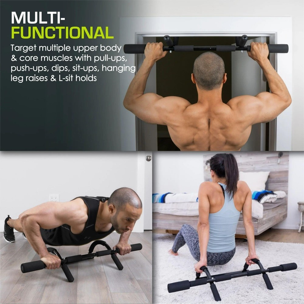 ProsourceFit Multi-Grip Lite Pull Up Bar - Basic - Open Box
