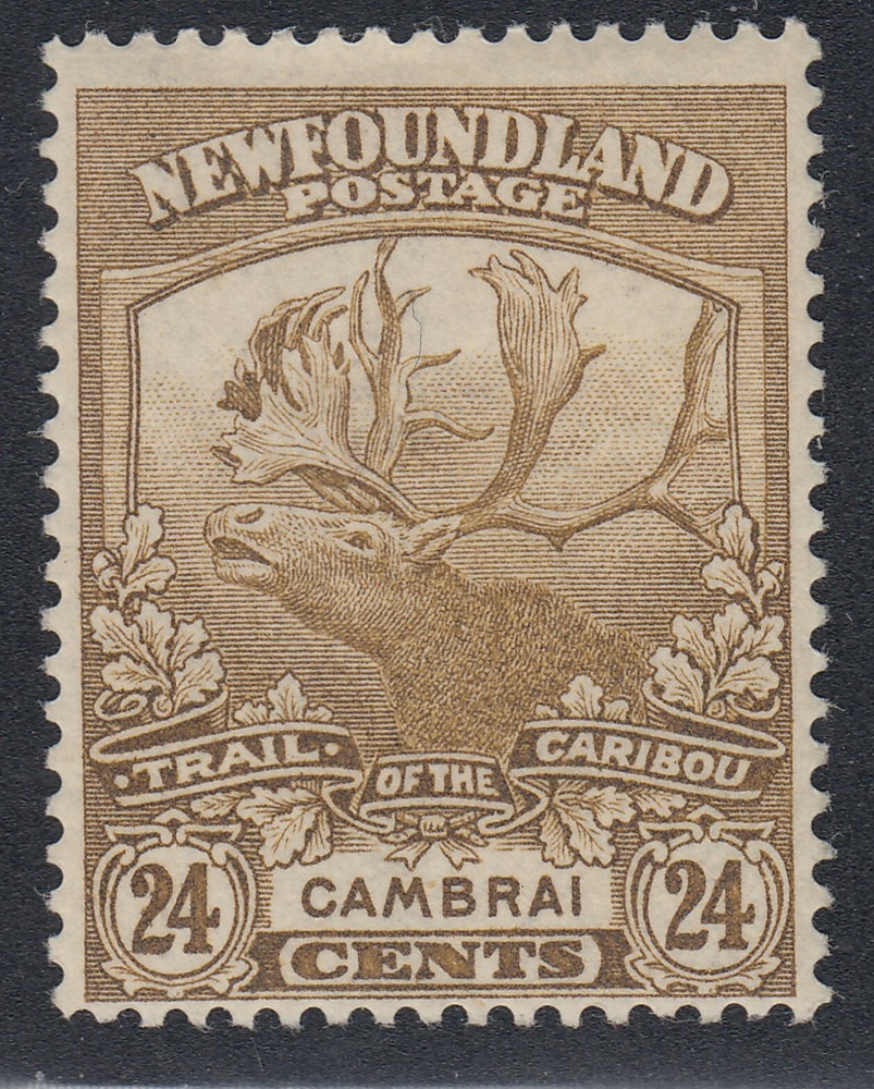 Newfoundland # 125 Mint Hinged Very Fine Single
