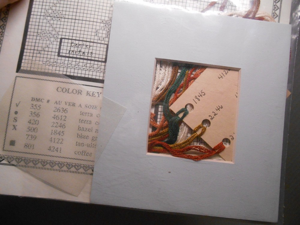 Threads Through Time THE BASKET & BIRD SAMPLER Kit 40 ct Silk Mesh & Soie Thread