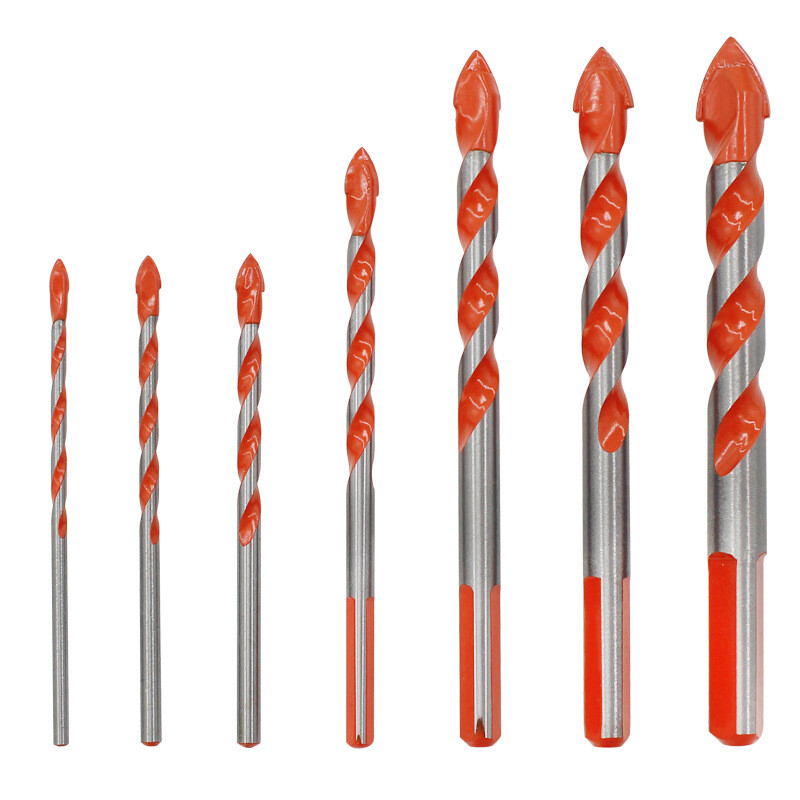 5/7Pcs Multifunctional Drill Bits Ceramic Wall Glass Punching Hole Working Set