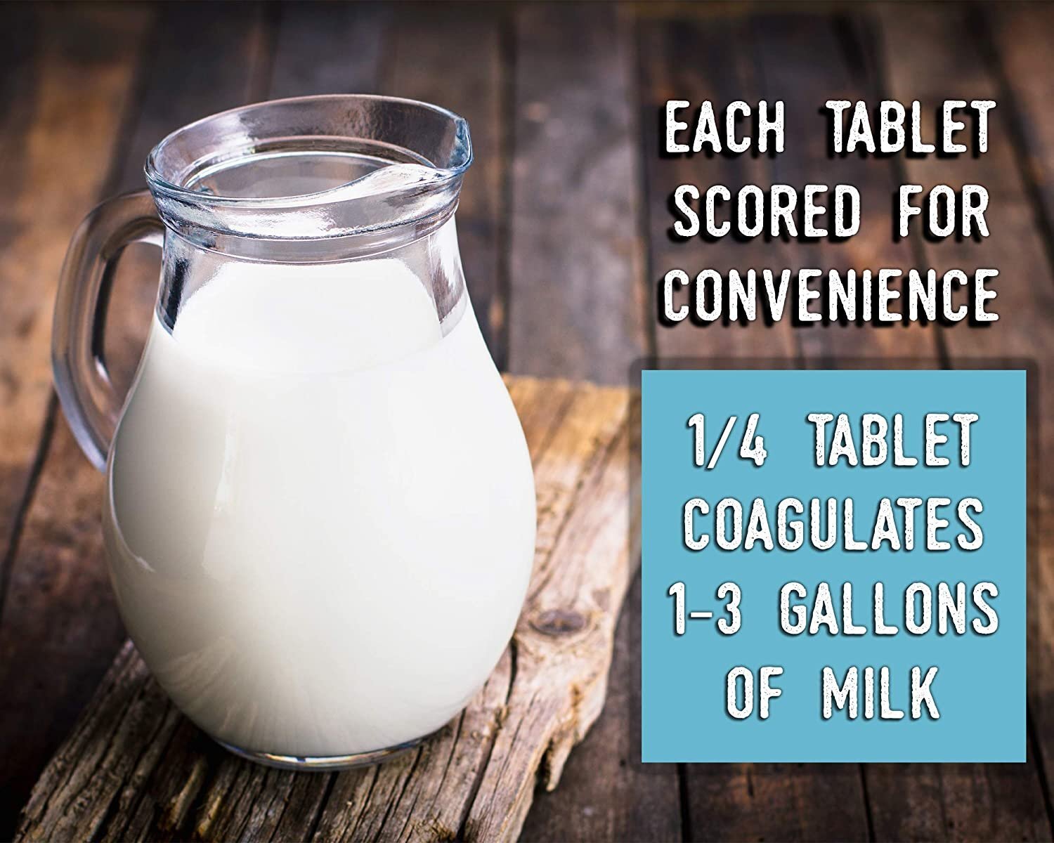 Fermentaholics Microbial Rennet Tablets For Cheese Making DIY Cheesemaking