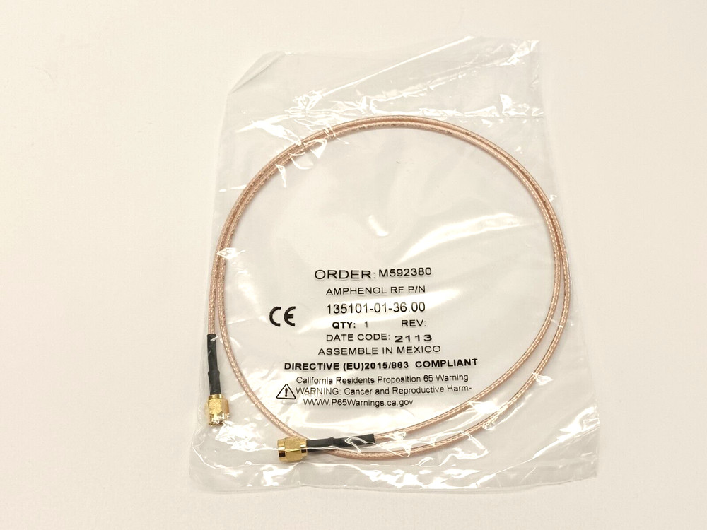 Amphenol 135101-01-36.00 RF Cable Assembly