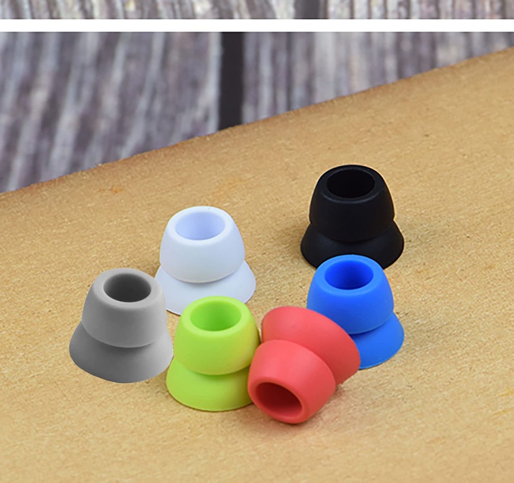 Replacement Silicone Ear Tips Earbuds Buds Set Compatible with small, Blue