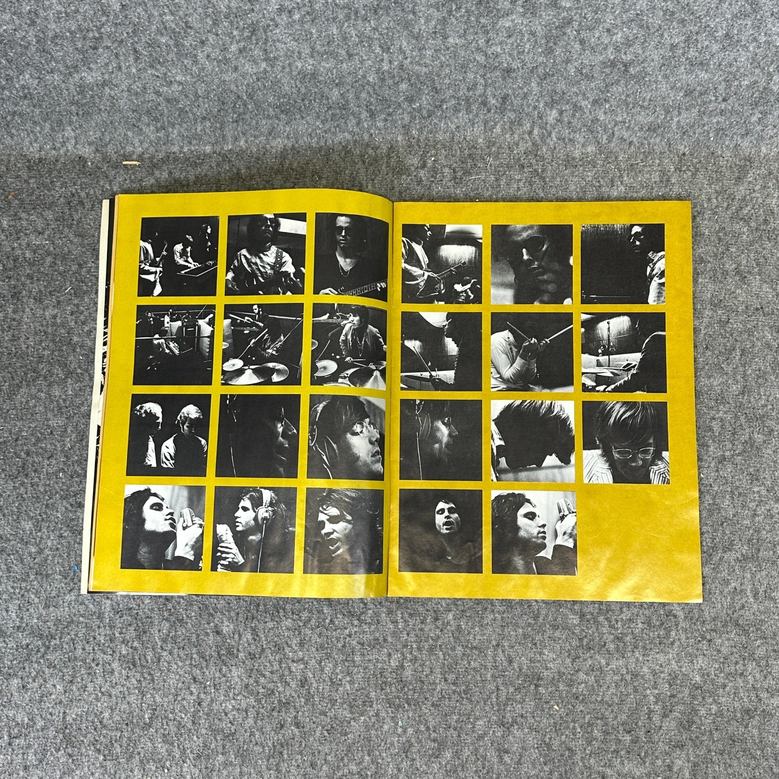 The Doors Waiting For The Sun Jim Morrison 1968 Tour Program