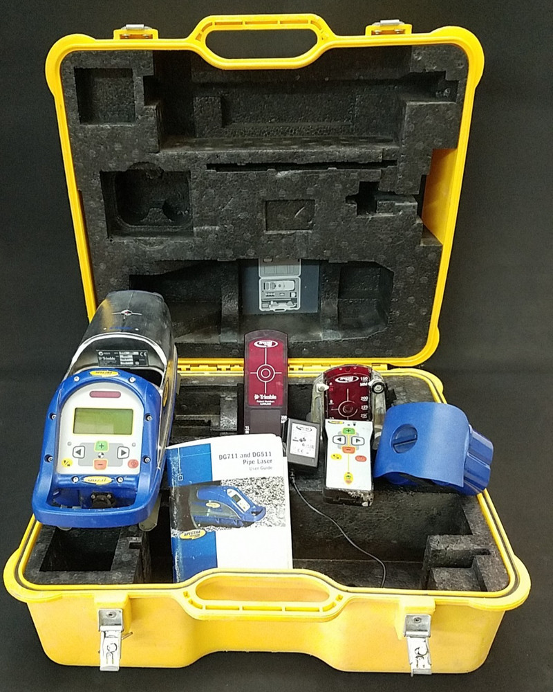 Spectra Precision DG711 Red Beam Pipe Laser - 40