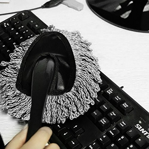 Multi-functional Car Duster Cleaning Dirt Dust Clean Brush Dusting Tool Mop
