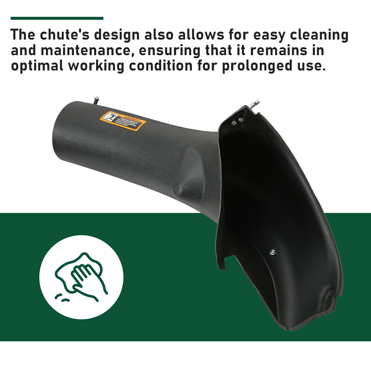 Lower Bagger Discharge Chute For John Deere LA100 LA105 LA110 LA120 LA125 LA135