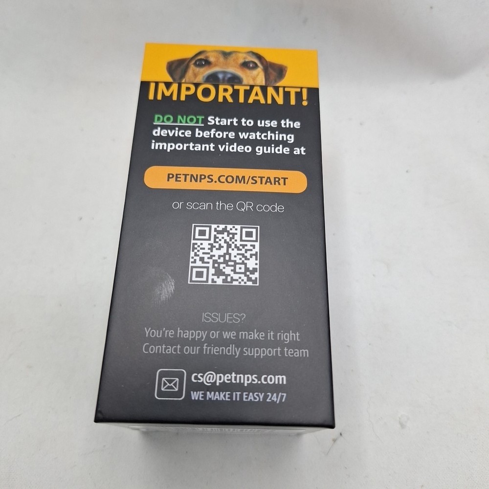 NPS Alpha Dog Behavior Trainer Anti-Barking Control Device USB Rechargeable