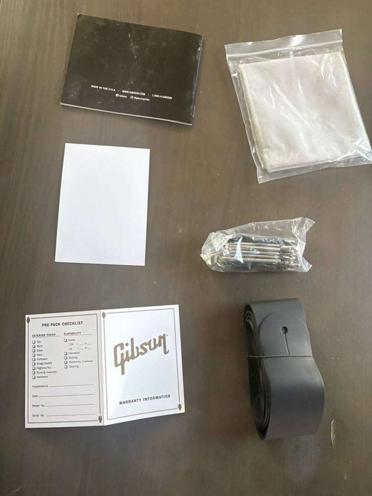 Gibson Strap Multi-tool Manual Cloth Checklist App Card Case Candy