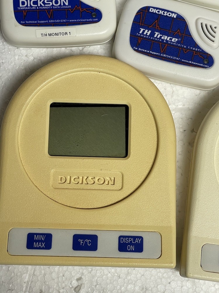 DICKSON TEMPERATURE HUMIDITY DATA LOGGERS