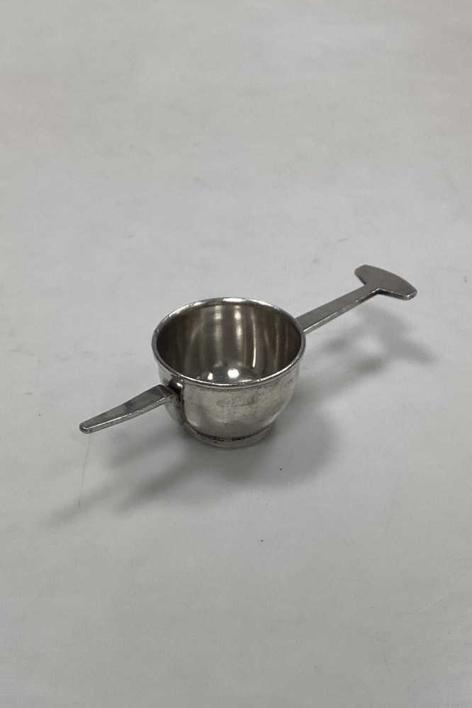 Danish Silverplate Spirit measuring cup