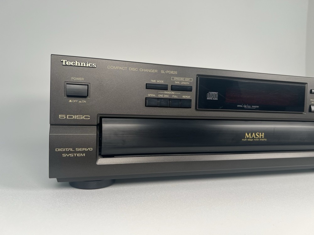 Technics SL-PD825 5 Disc CD Player Carousel Changer No Remote