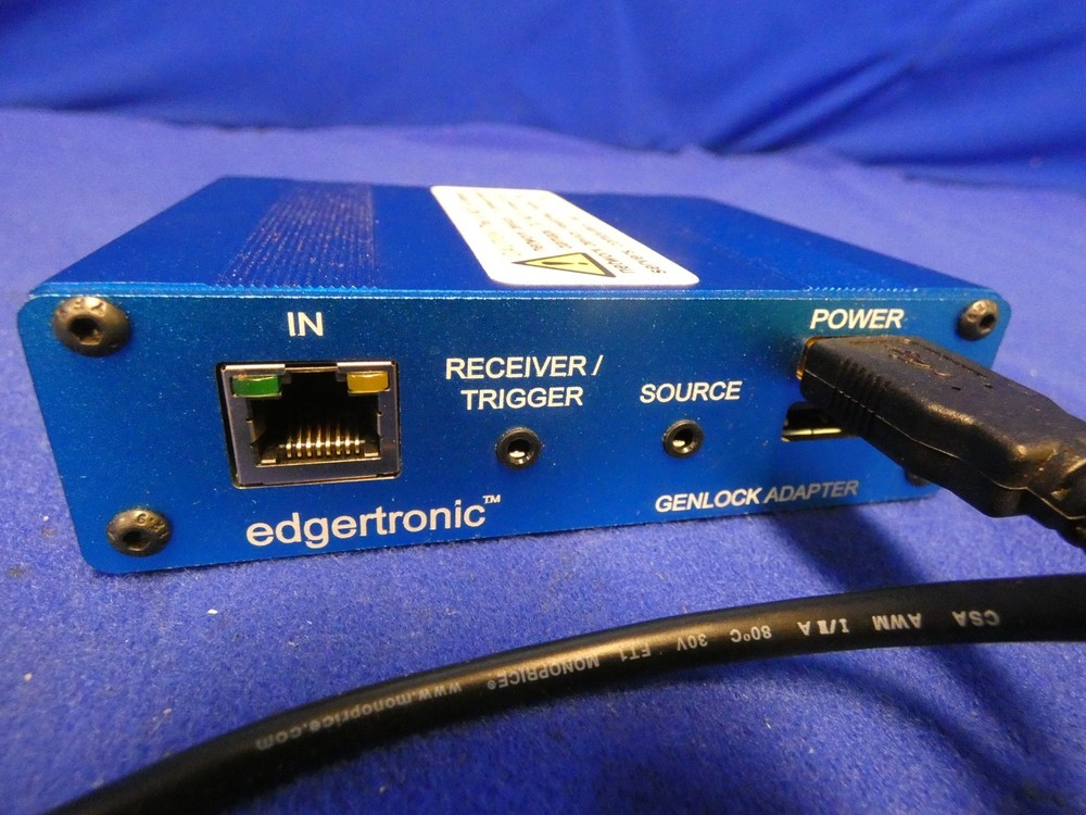 Edgertronic Genlock Adapter w/USB Cable