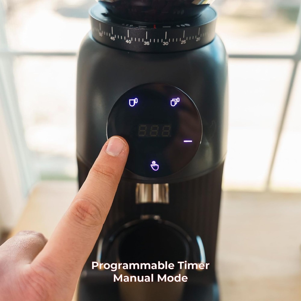 MiiCoffee GF64 Coffee Grinder Black