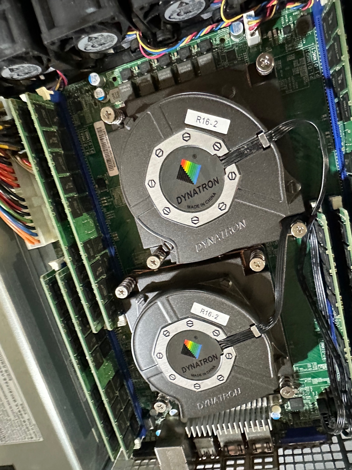 SUPERMICRO 813M-4 Server w/ 4x 4TB HDD WD40EFRX RED NAS 6018R-MT 8x 16GB