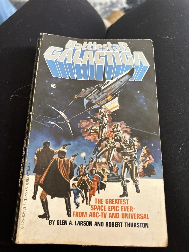 Battlestar Galactica Paperback Book 1978