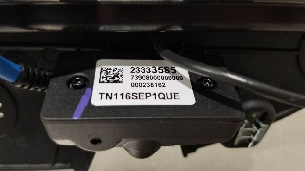 17 CHEVY CORVETTE C7 FRONT VIEW WINDSHIELD MOUNTED CAMERA 23333585