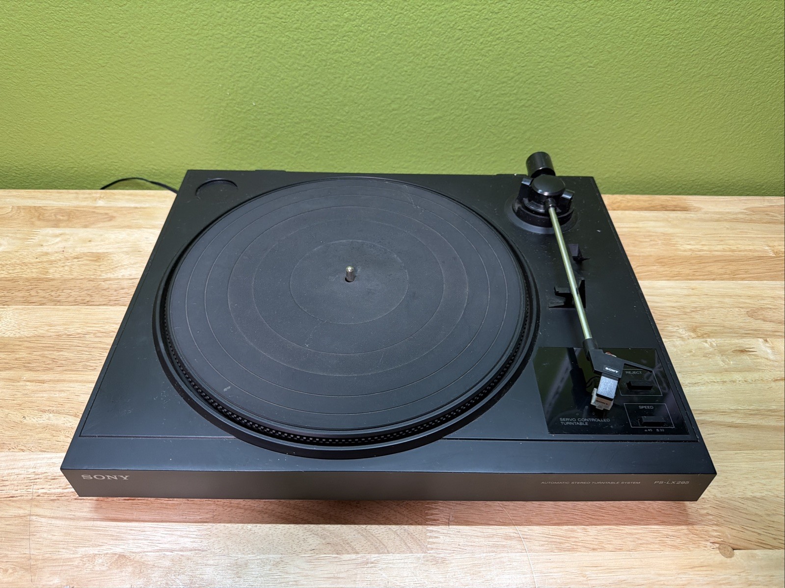 Sony Automatic Stereo Turntable System  Ps-LX295 Untested