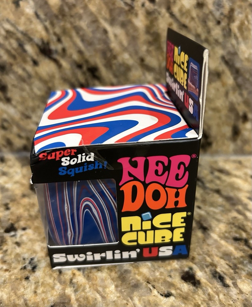 NeeDoh Nice Cube Swirling USA
