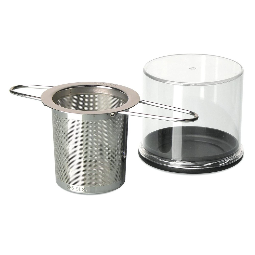 Stainless Folding Handle Tea Infuser With Carrying Case