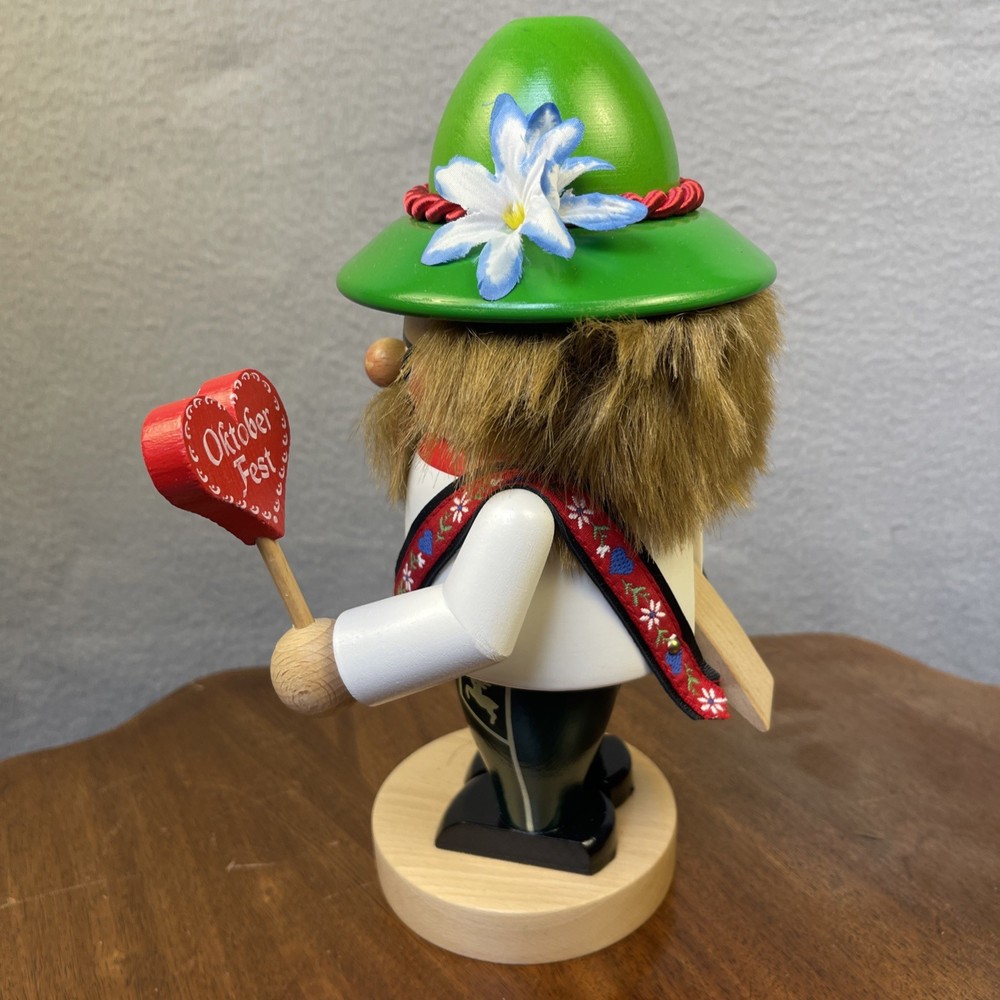Vintage Steinbach Nutcracker Oktober Fest 10.5" Missing Arm