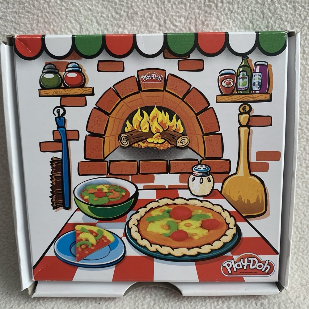 Play-Doh Pizza Maker Mold Tools Pan Paddle Box Accessories
