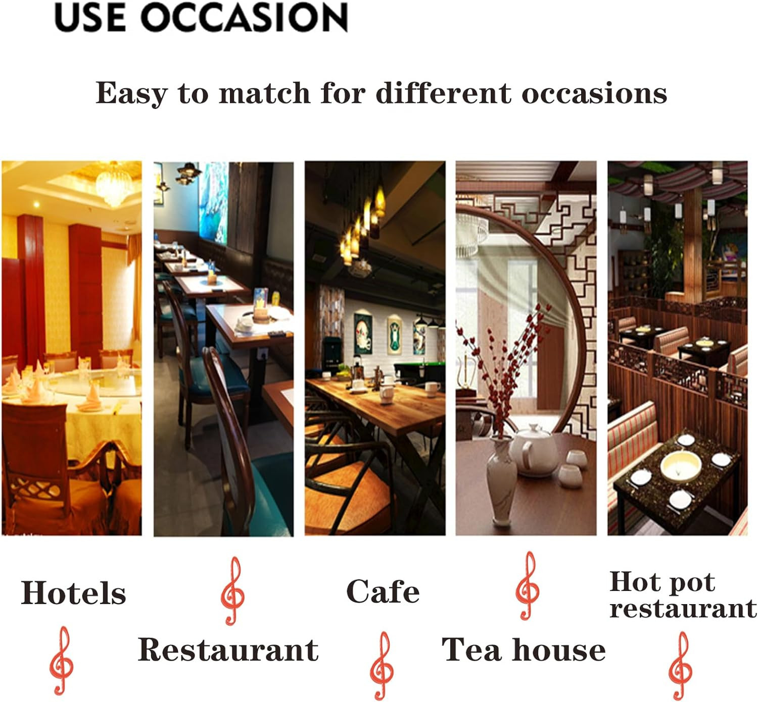 Hib White Cotton Chef Hat Adjustable Elastic Band Adults