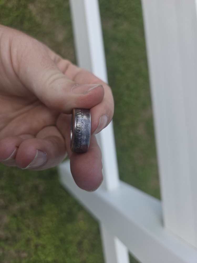 Coin Ring Half Dollar