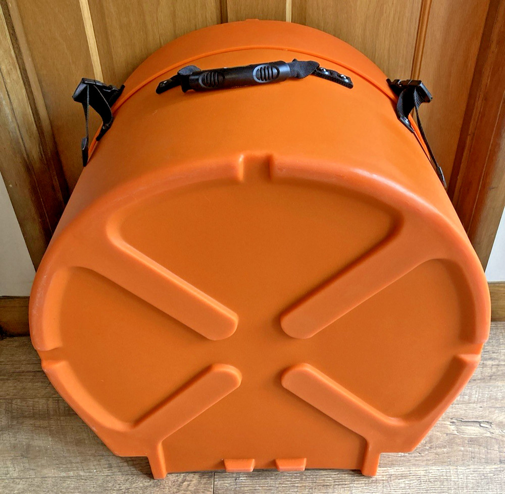 Hardcase 18” Orange Floor Tom Case