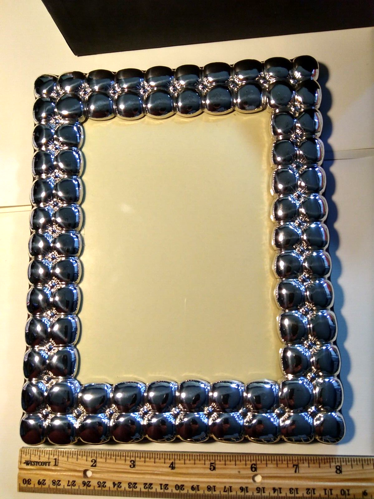 Thistle & Bee .925 Sterling Silver Picture Frame