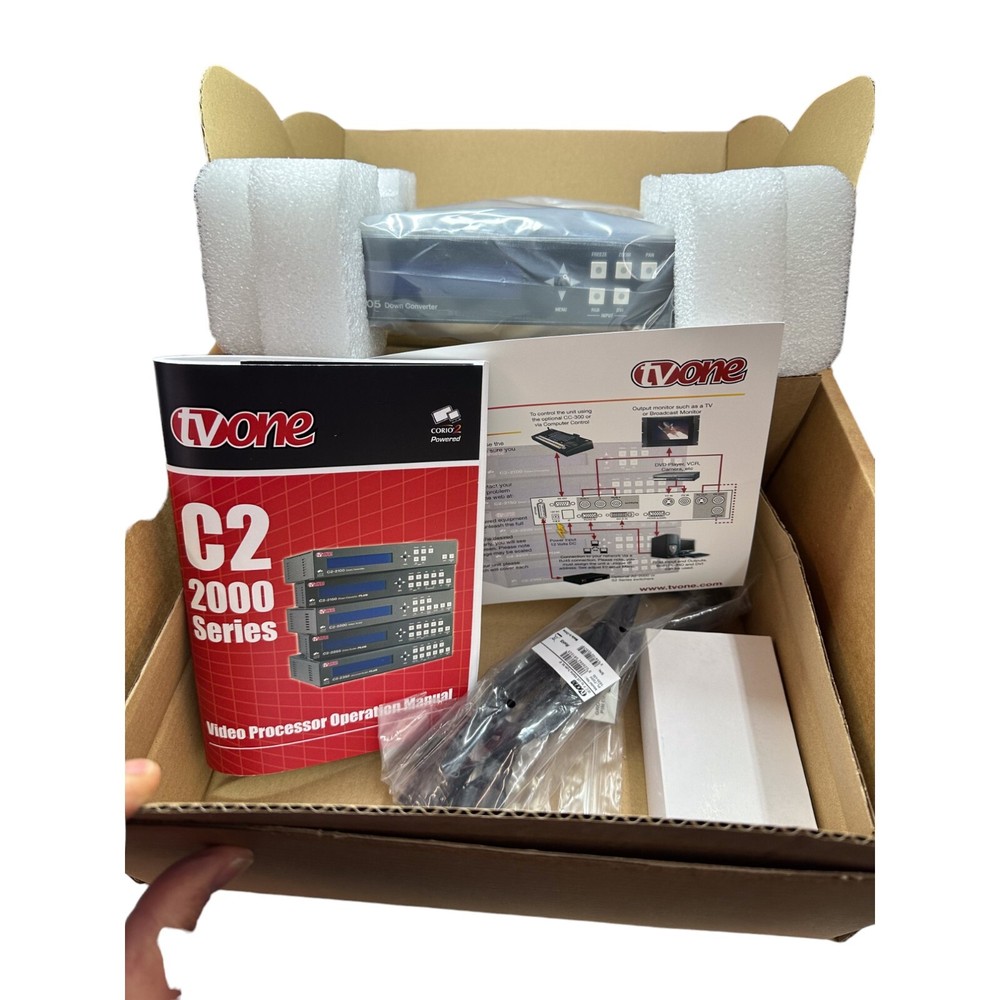 TV One C2-2105A Down Converter HD-SDI Format Conversion NEW