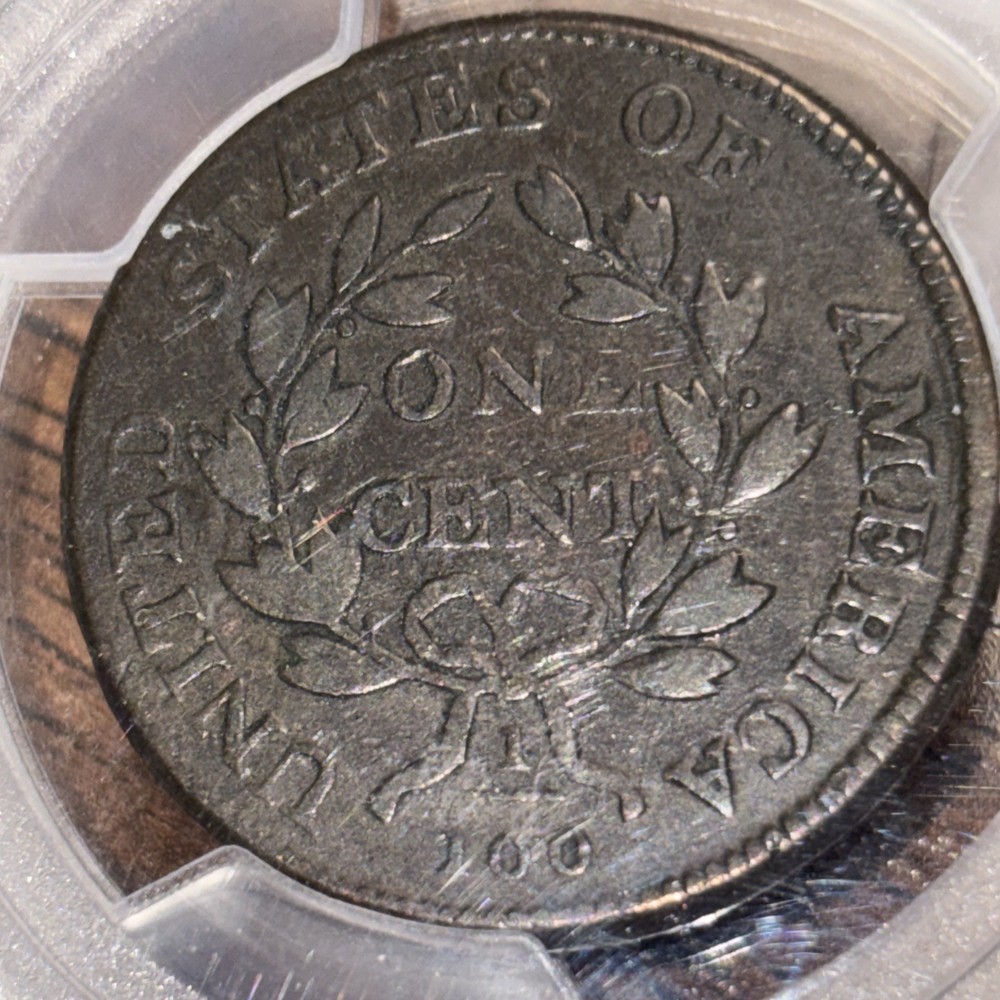 1802 Draped Bust Large Cent : PCGS VF25