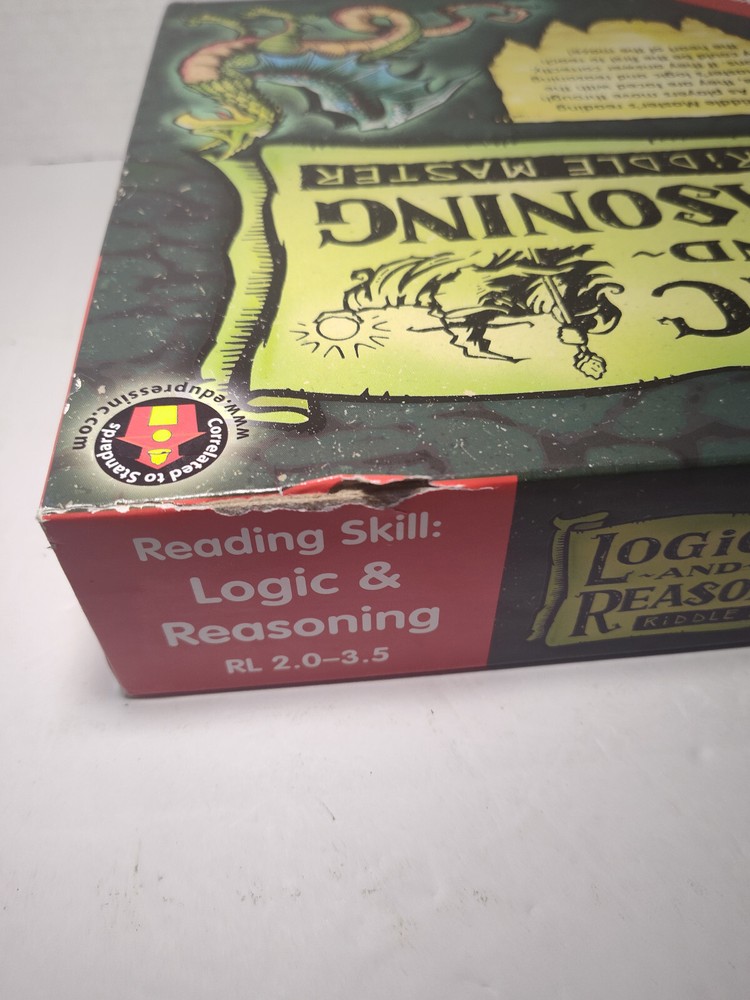 Learning Well Games Riddle Master Logic & Reasoning Reading Level 2.0–3.5 Ed.