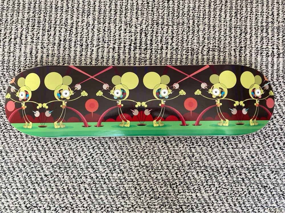 Dalek Signed Space Monkey Ritualistic Skateboard Deck Limited Edition /45