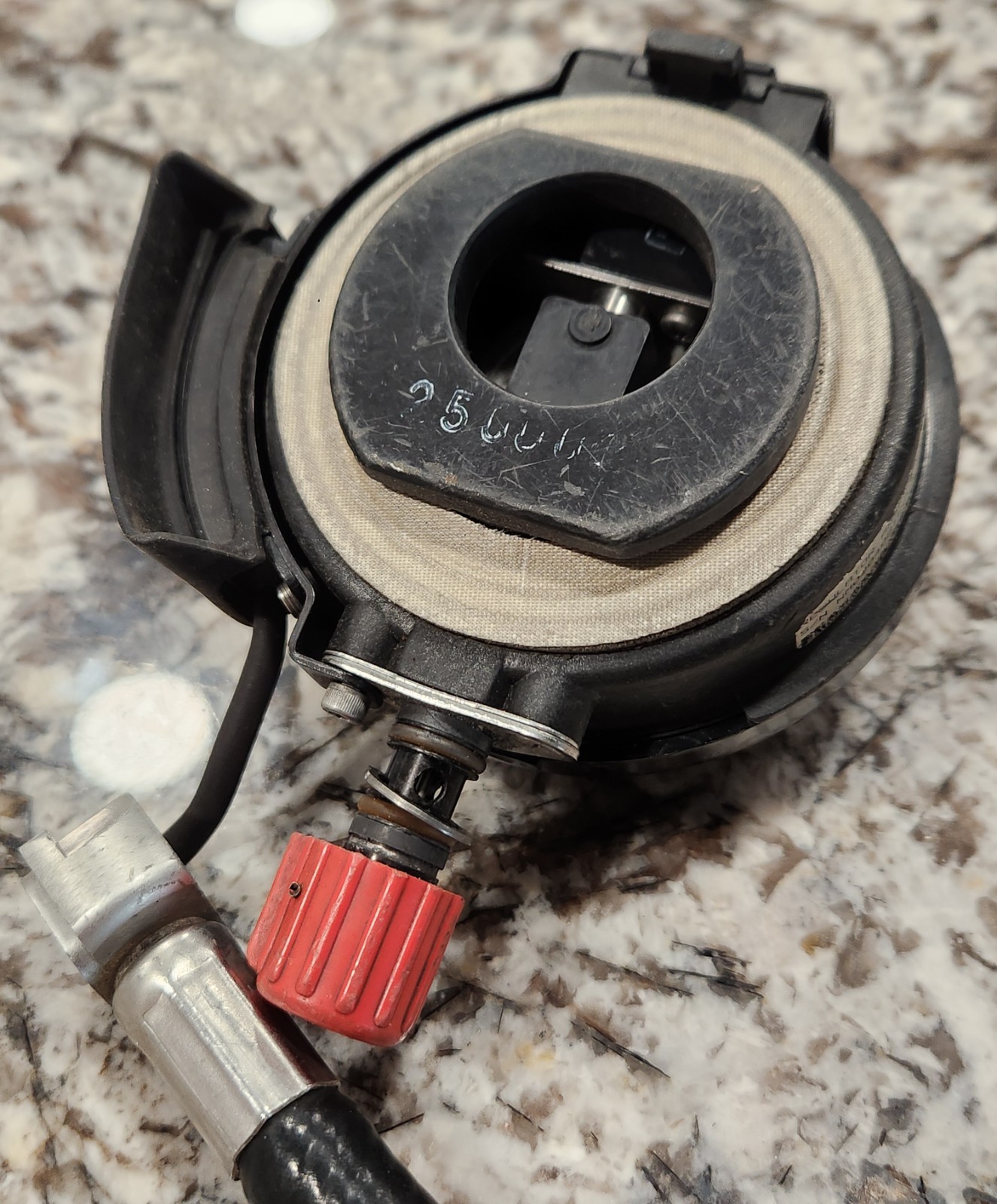 Scott Regulator Assembly PN 804370-01 HUD 36" Attachment Hose USED UNTESTED!