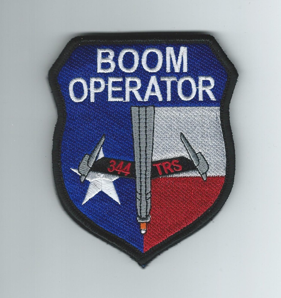 344th TRS KC-10 BOOM OPERATOR patch