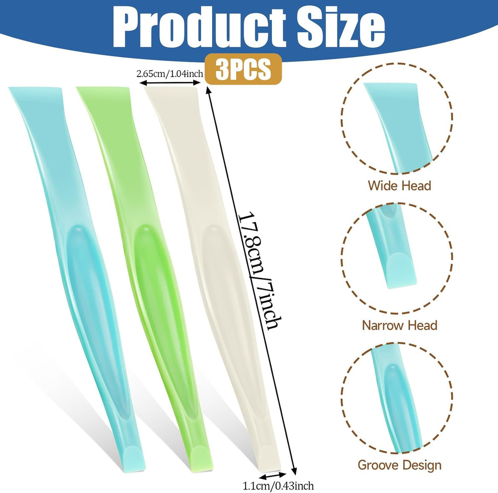 Plastic Scraper Tool, Multipurpose No Scratch Scraping Tool, Small Scraper Clean