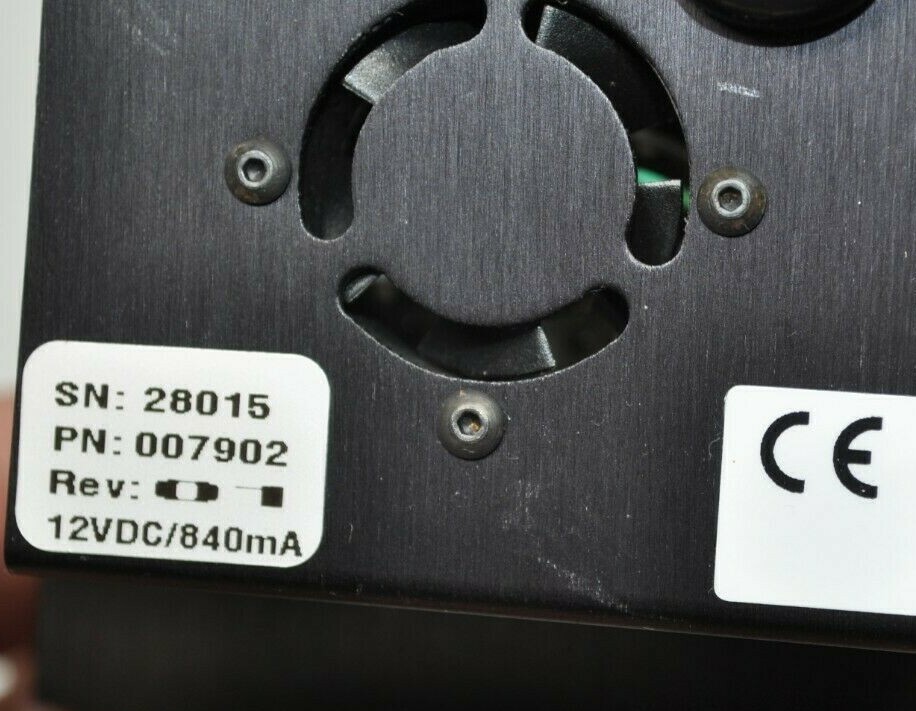 RVSI NER Diffuse On Axis Light Source 50mm Ring White LED DB9 12VDC Part# 007902