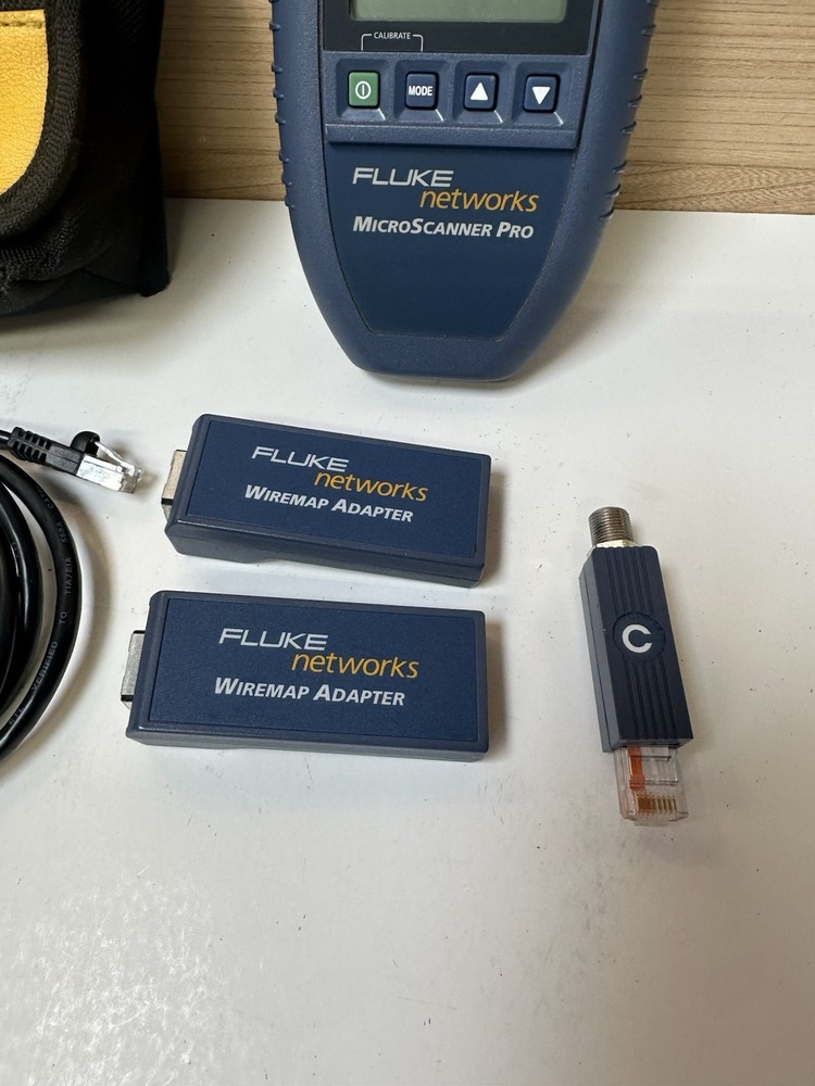 Fluke Networks Microscanner Pro Good Condition
