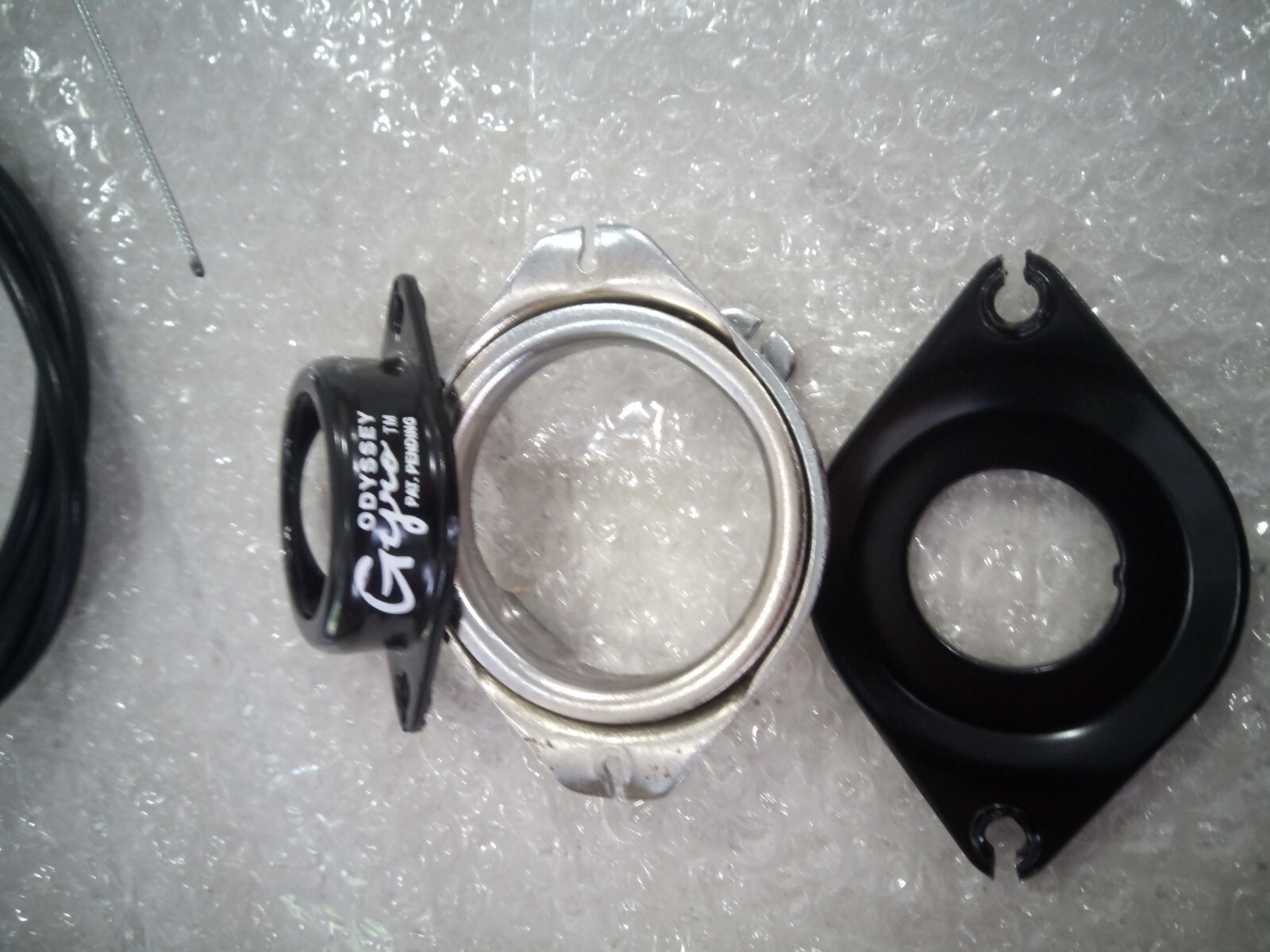 Odyssey Gyro Black First gen reproduction With Black Cables