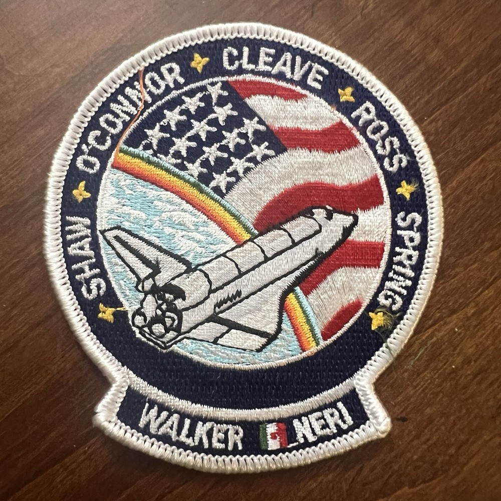 STS- 61B Space Shuttle Atlantis Patch - 1985 - OEX - CFES