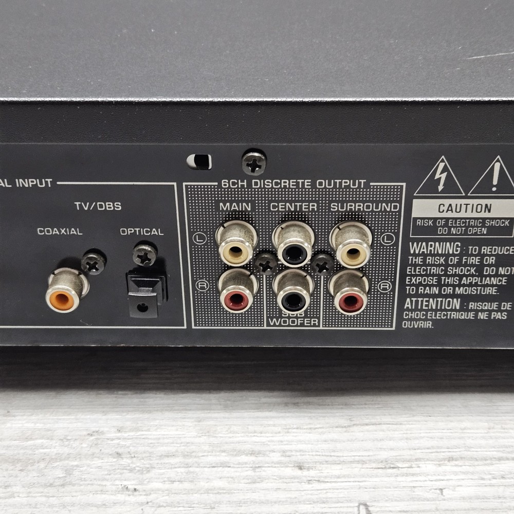 Yamaha DDP-2 Digital Sound Processor Device Tested Working