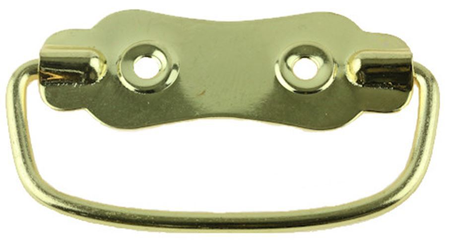 Chest Handle - Brass Plated - 2 3/8" (1174)