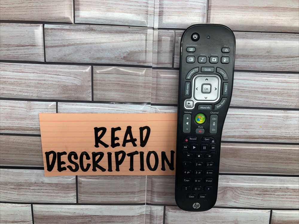 HP Wireless Multimedia Remote Control 643685-001 Hewlett Packard Read Desc